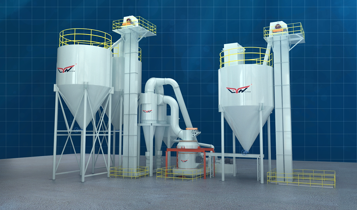 LYH998 Molino de Rodillos Pendulares Raymond de 4 Rodillos