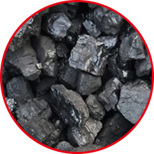 Bloque de piedra de carbón